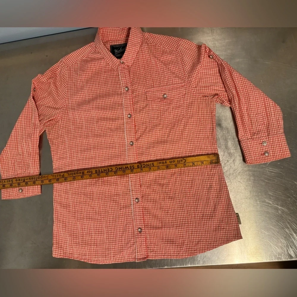 Woolrich - gingham button down shirt - Picture 6 of 13